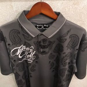 Tattoo Golf men’s polo